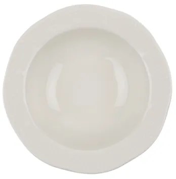 24 darabos fehér porcelán étkészlet