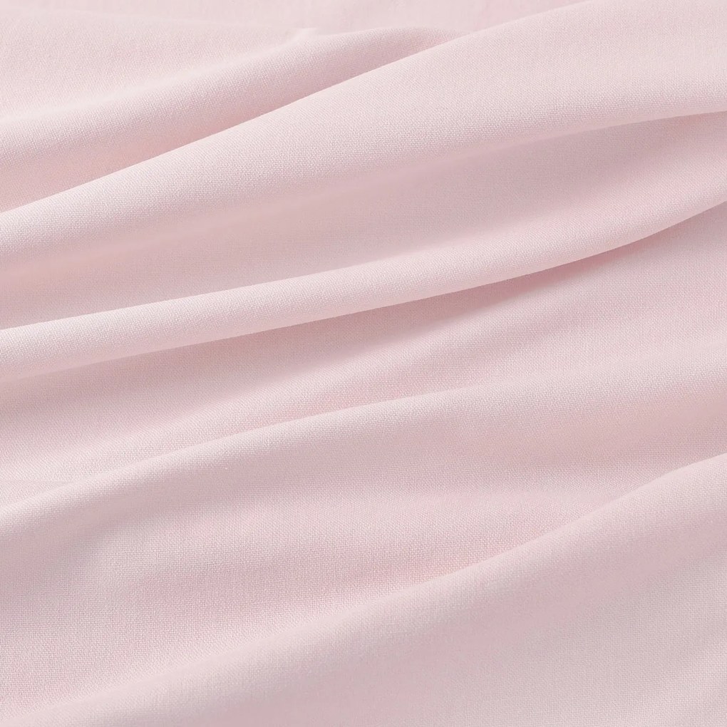 Goldea lenvászon keverék párnahuzat - púderrózsaszín 45 x 45 cm