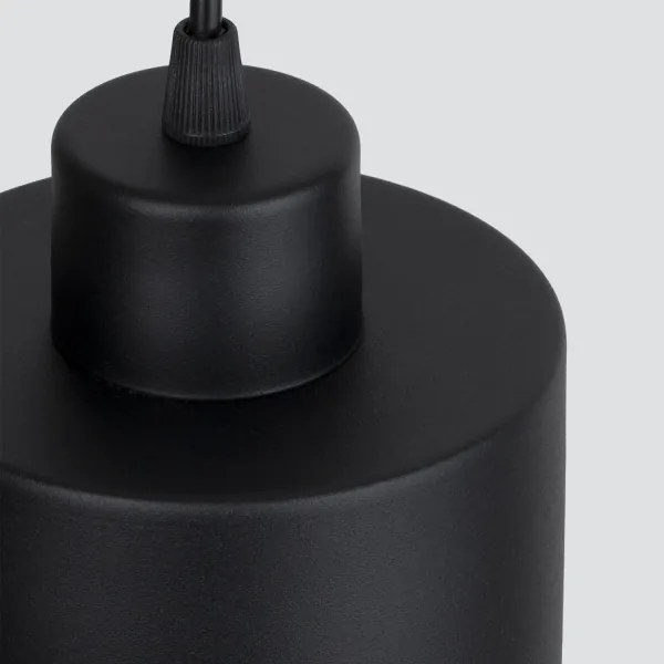 Sollux SL.1132 - Csillár zsinóron SAVAR 1xE27/60W/230V fekete