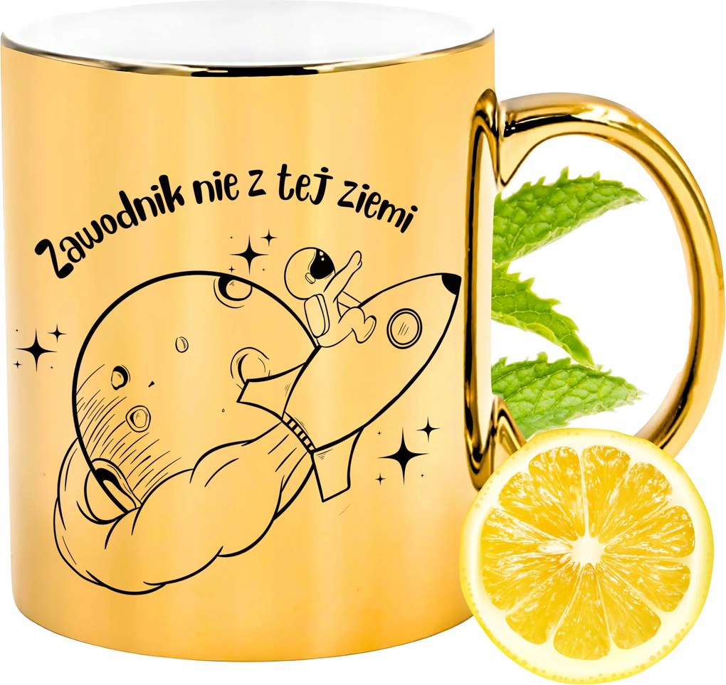 Prémium Arany Csillogó Bögre Játékosoknak Ajándék Nyomtatott Fotóval