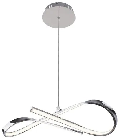 RÁBALUX 2188 ANIELA Modern Led Függesztett Lámpa Króm IP20