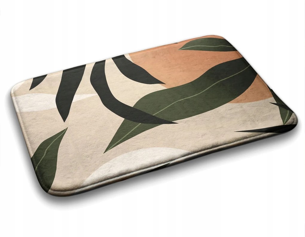 Nyomott mintás szőnyeg Trópusi absztrakt 90x60 cm