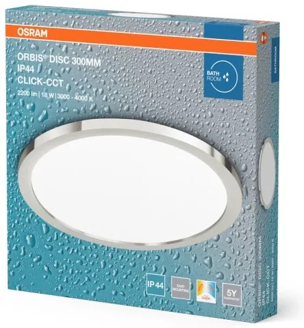 Osram - LED Fürdőszobai mennyezeti lámpatest DISC LED/18W/230V 3000/4000K IP44