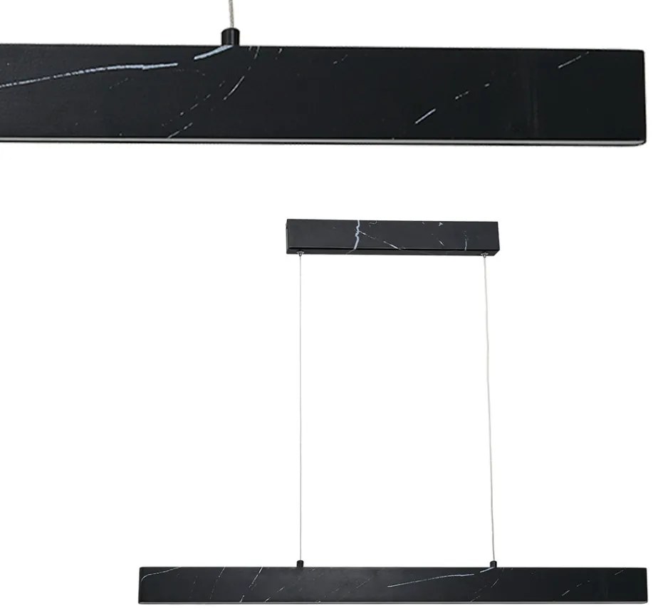 MILAGRO ML6473 PIERCE Modern Led Függesztett Lámpa Fekete LED IP20
