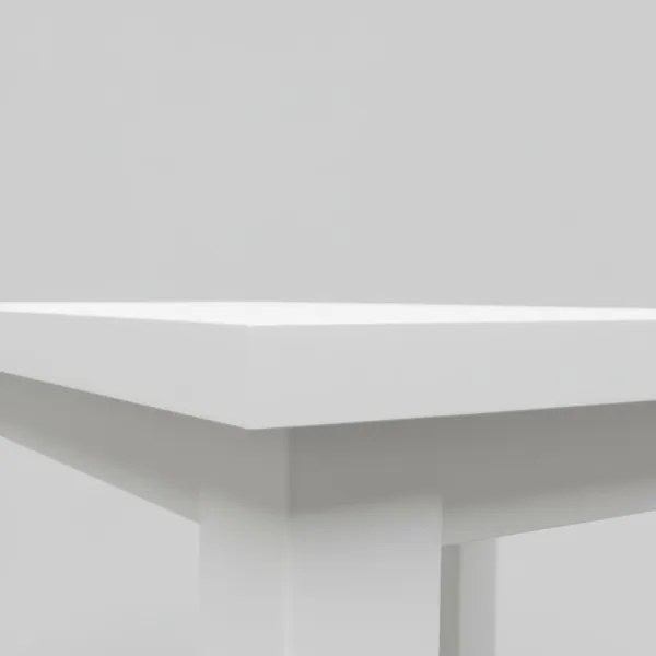 Összecsukható LIAM étkezőasztal, fehér