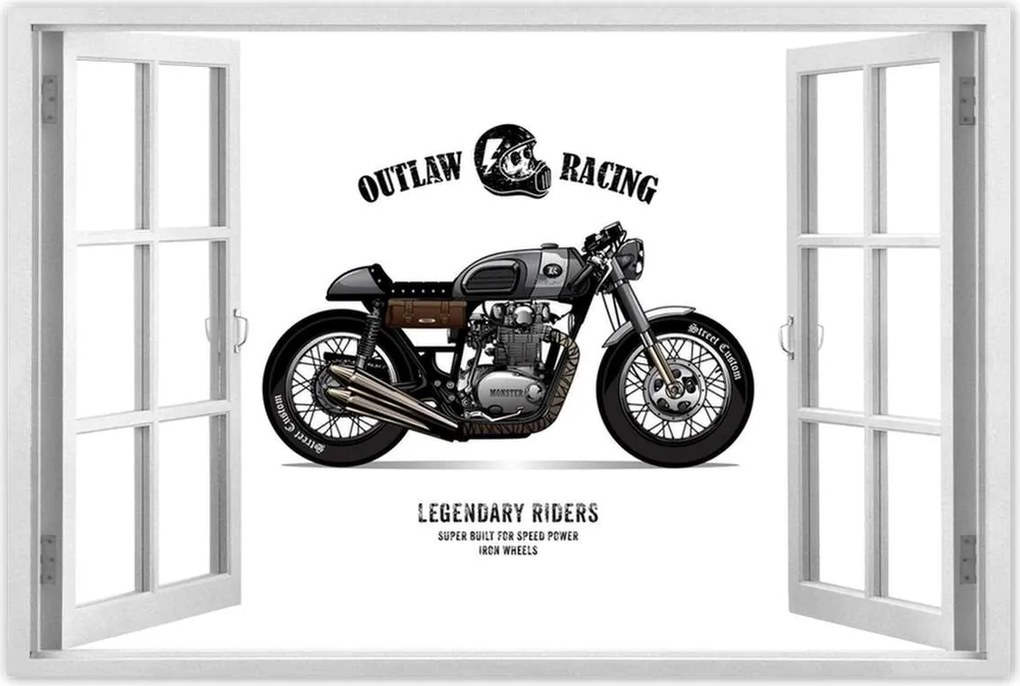 Poszterek 120x80 Motorkerékpár Antik Vintage