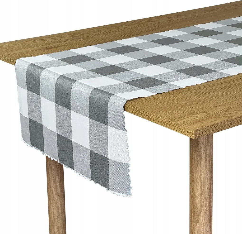 Foltálló Futópad Dekoratív Alice Rács Szürke 50x160 cm