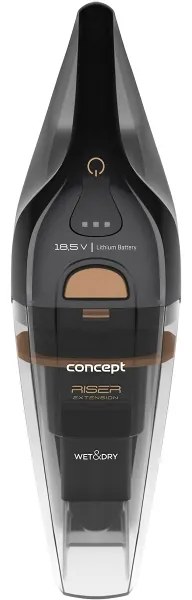Concept VP4353 kézi porszívó WET & DRY RISER EXT 110W/18,5V 2200 mAh fekete