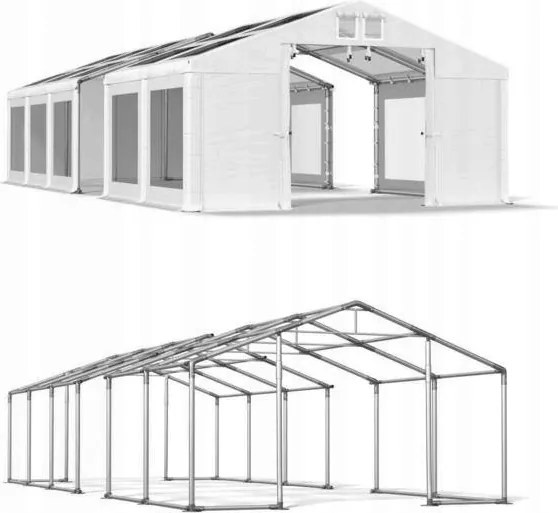 Kiállítási sátor 8x21m Pavilon Das 580 W