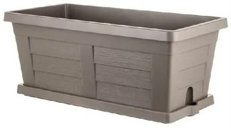 Bama Legno kerti nagy térfogatú virágláda cappuccino, 60 x 30 x 25 cm, 60 cm