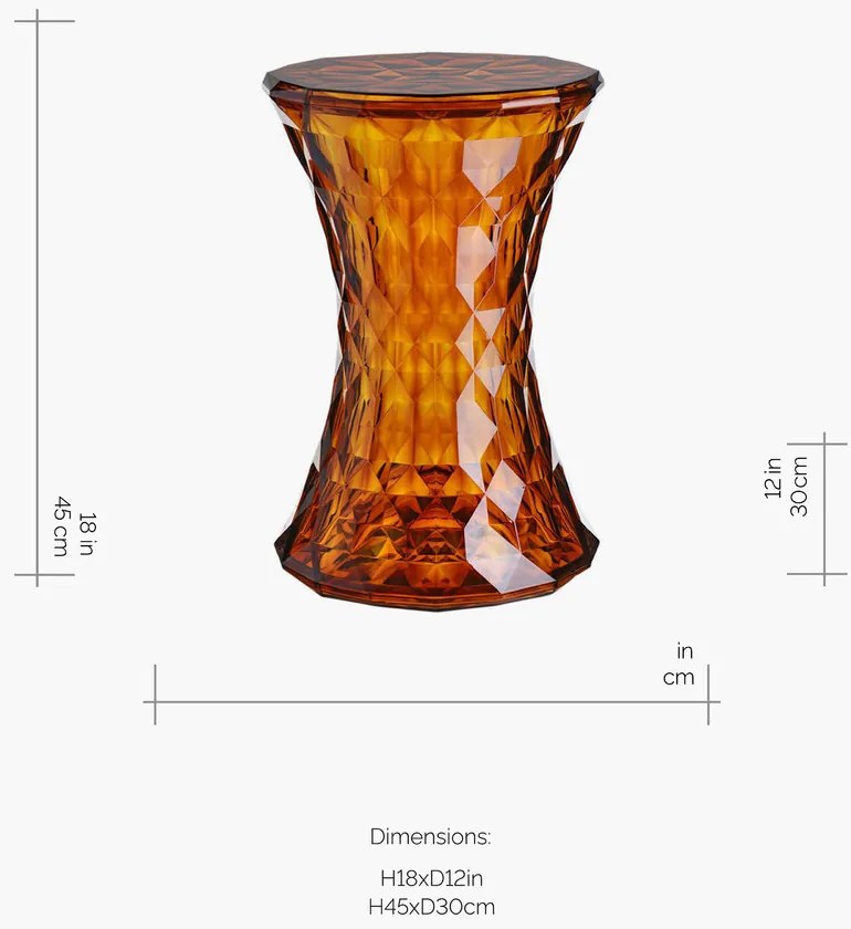 Kartell Stone szék, több színben Szín: átlátszó