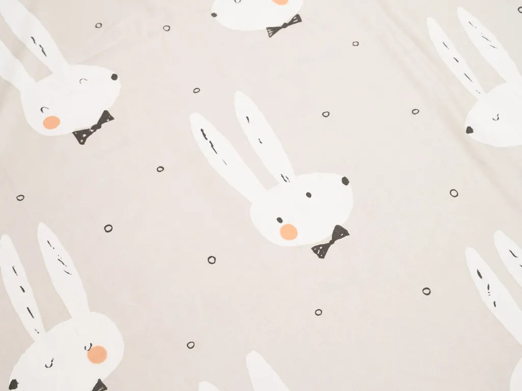 Mikroszálas ágyneműhuzat WHITE RABBIT, bézs Ágyneműhuzat mérete: 2 db 70 x 90 cm | 200 x 220 cm
