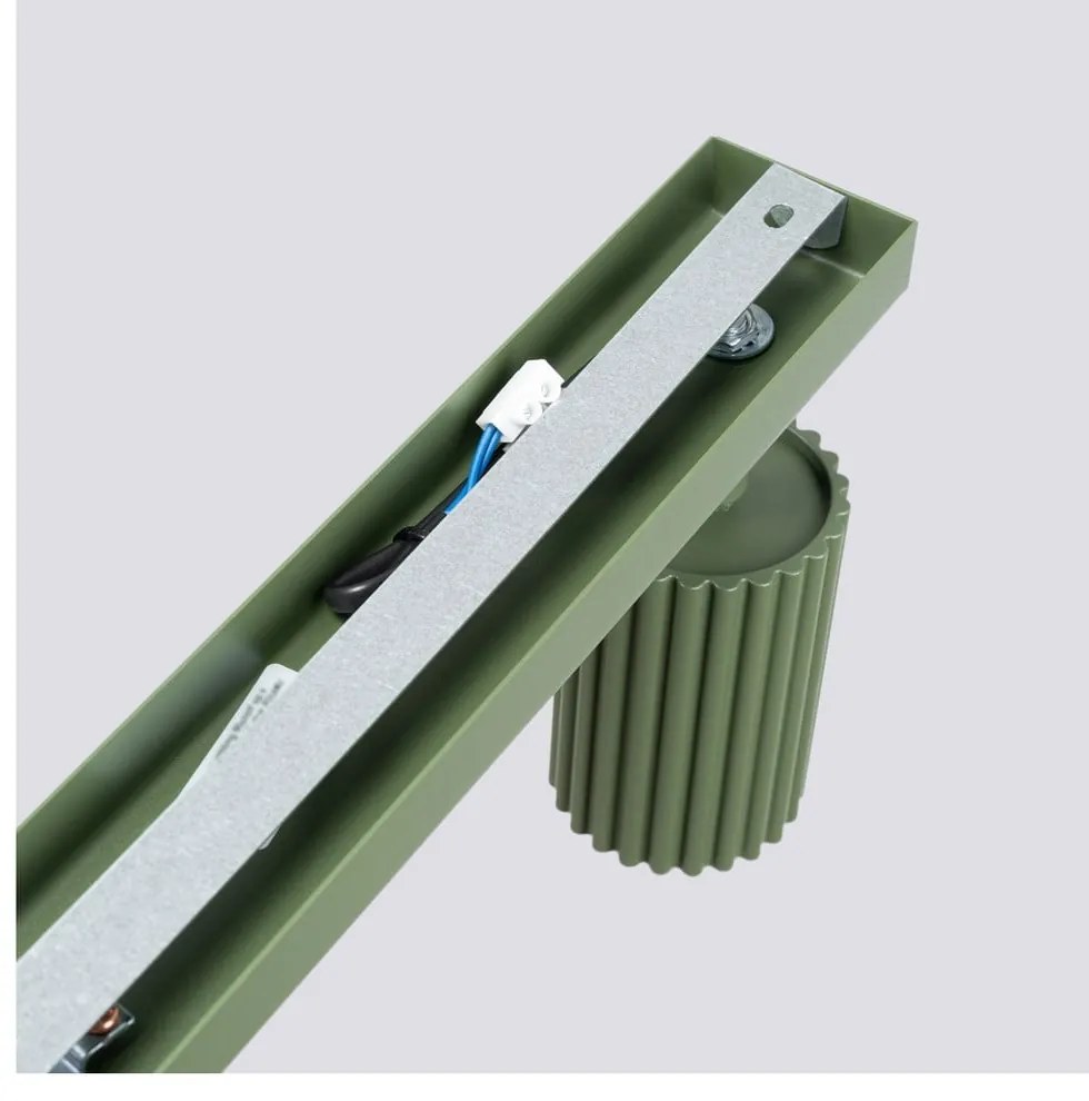 Zöld spotlámpa 6,5x117 cm Gleam – Sollux