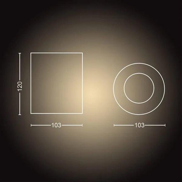 Philips - LED Dimmelhető spotlámpa Hue PILLAR 1xGU10/4,2W/230V fehér
