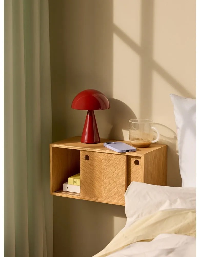 Herringbone tölgyfa fali polc - Hübsch