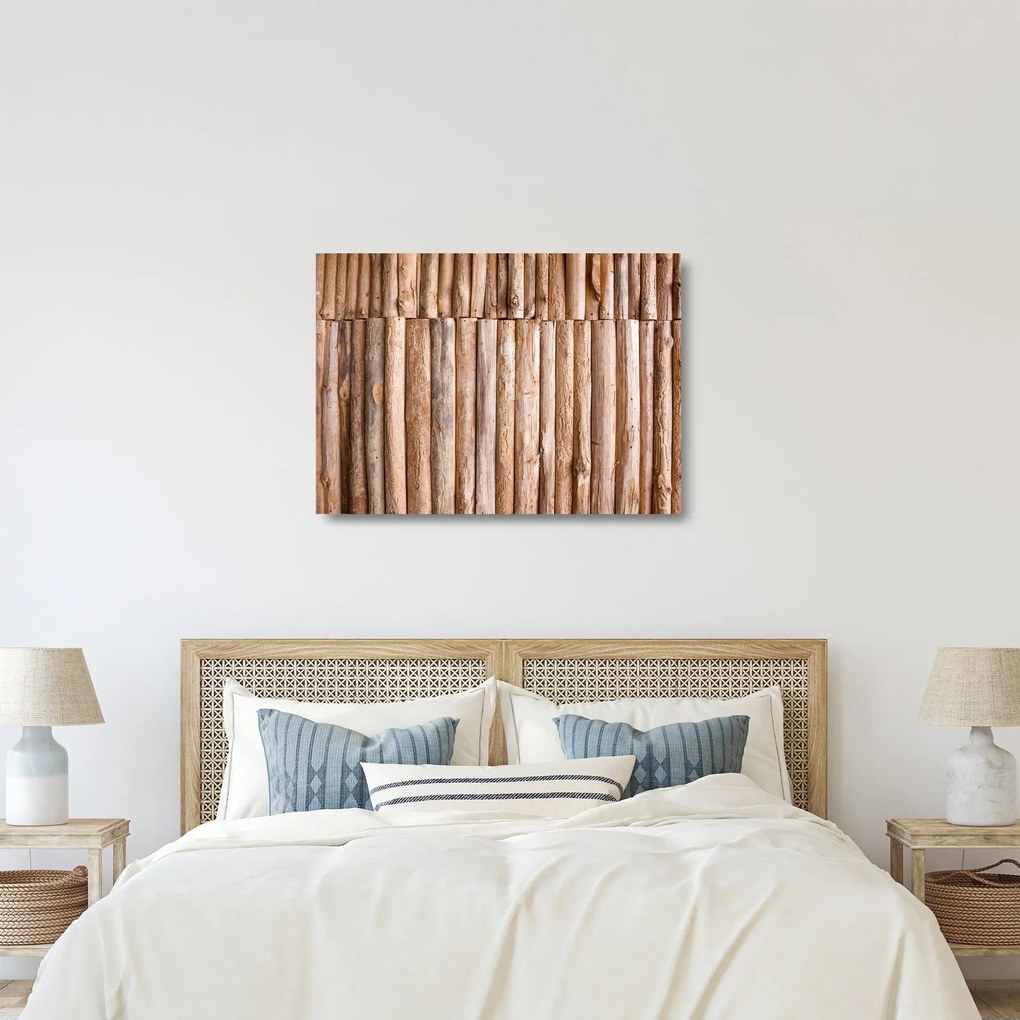 Kép - Bambusz (üvegen) (70x50 cm)
