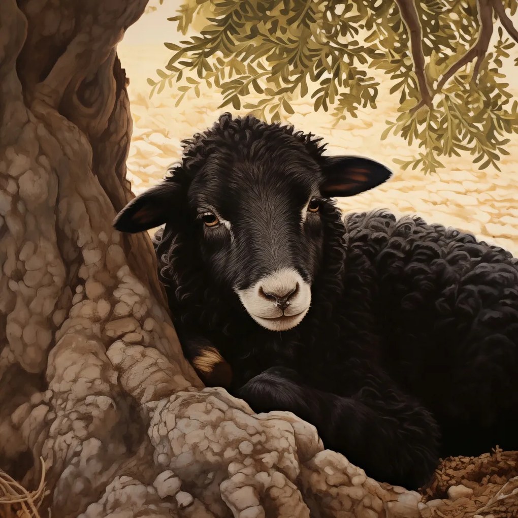 Poszter 60x60cm Nyugalom a sötétben