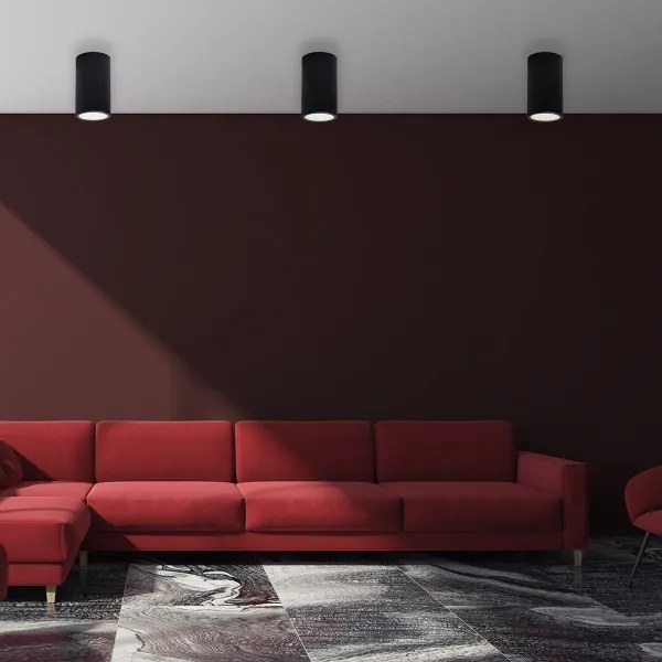 Spotlámpa CLEO 1xE27/24W/230V fekete