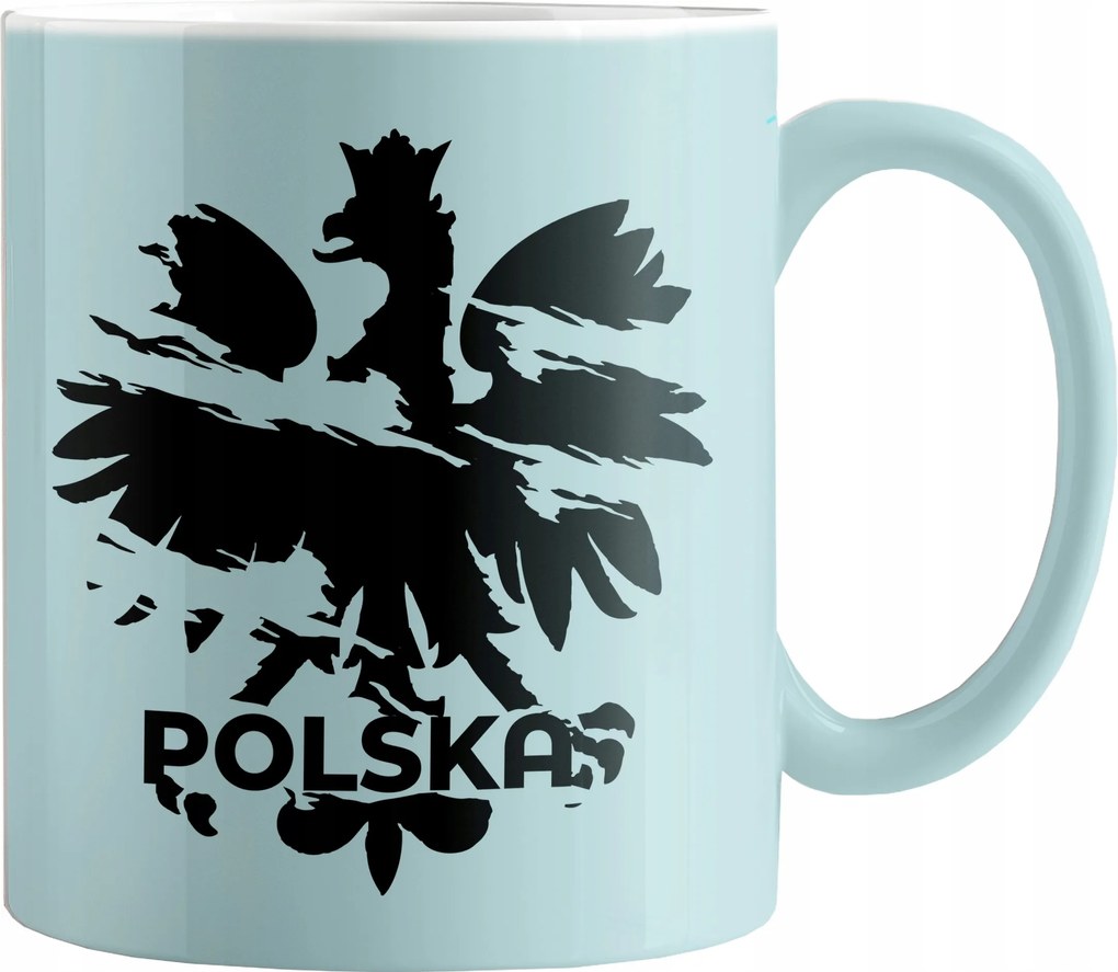 Szurkolói Bögre Lengyel Sas Lengyel Nyomtatással Hazafias Szurkolók Számára