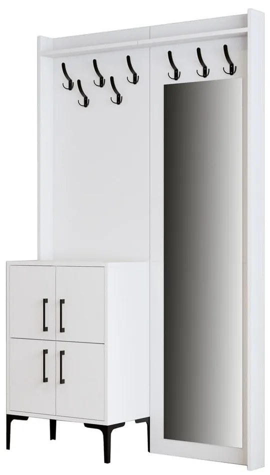 Fehér előszoba bútor Berlin – Kalune Design