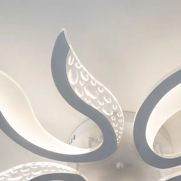 Brilagi - LED Dimmelhető felületre szerelhető csillár TWIST LED/65W/230V 3000-6500K fehér + távirányító