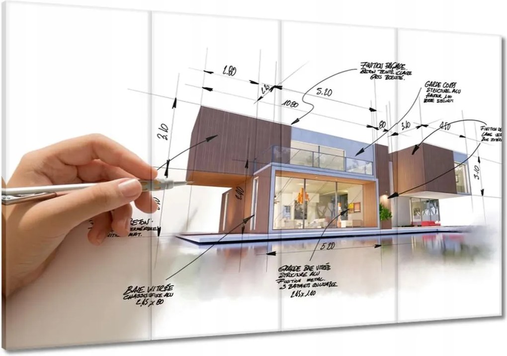 Festmények 120x80 Lakásdekoráció tervezés
