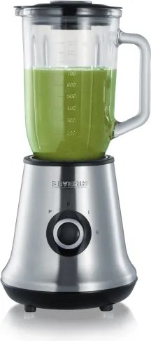 Severin SM 3737 - Asztali turmixgép 1 l 500W/230V rozsdamentes acél/fekete