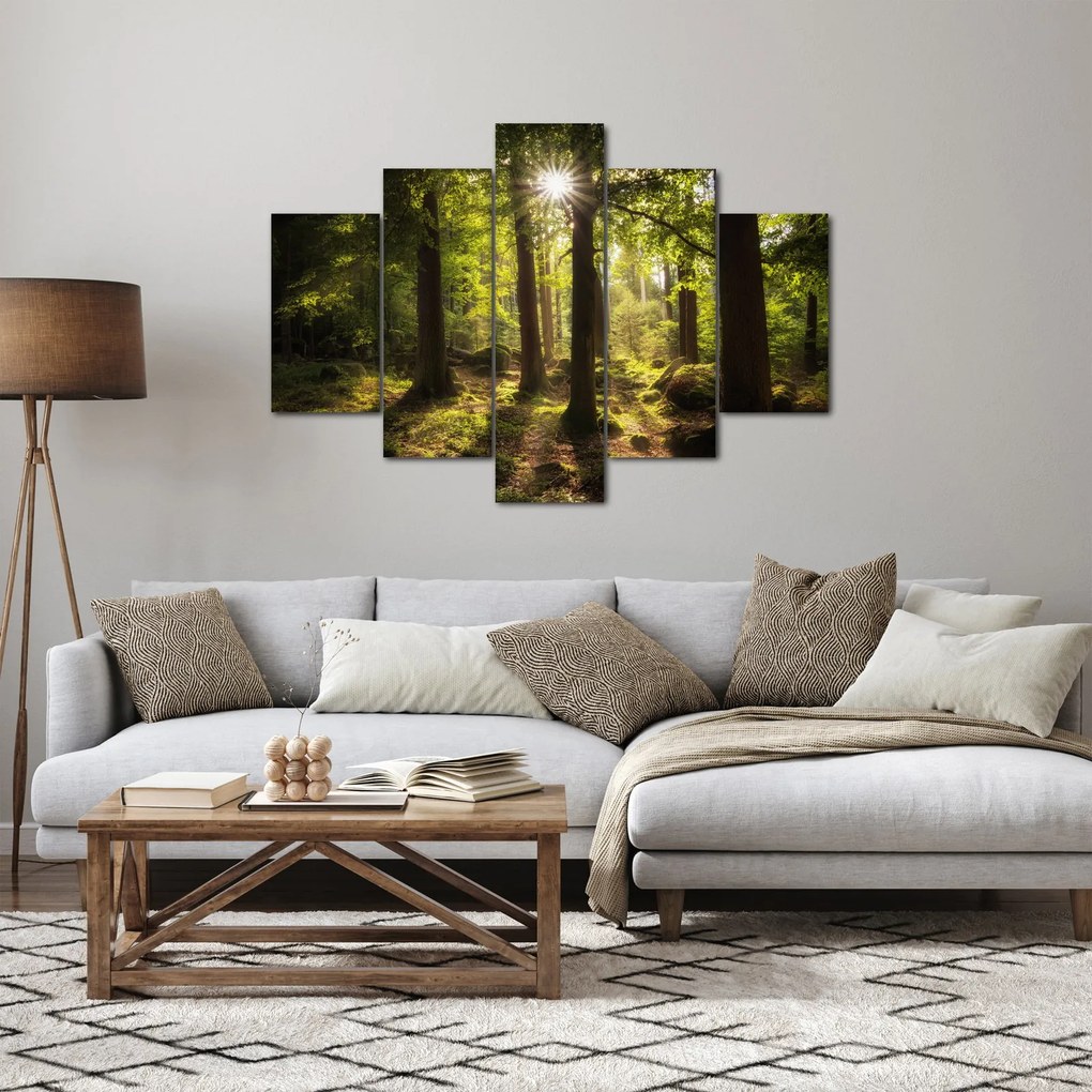 Egy álmodozó erdő képe (150x105 cm)