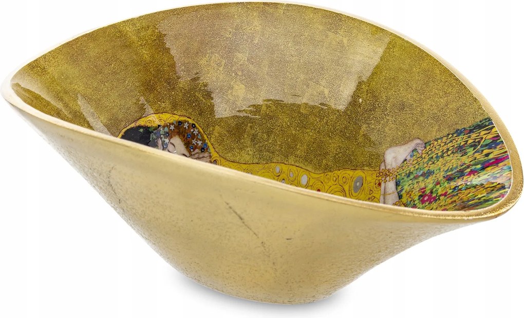 Fém Tál Arany Patera Gusta Klimt Csók