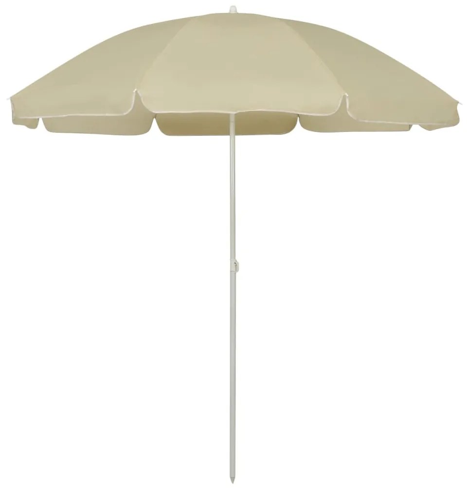 homoksárga strandnapernyő 240 cm