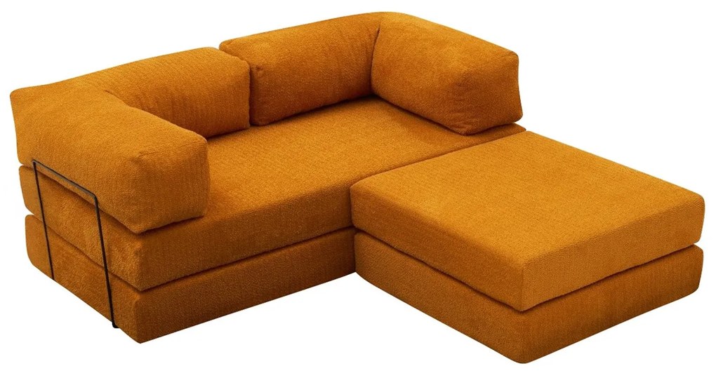 Sarokkanapé Comfort Mini - Narancssárga