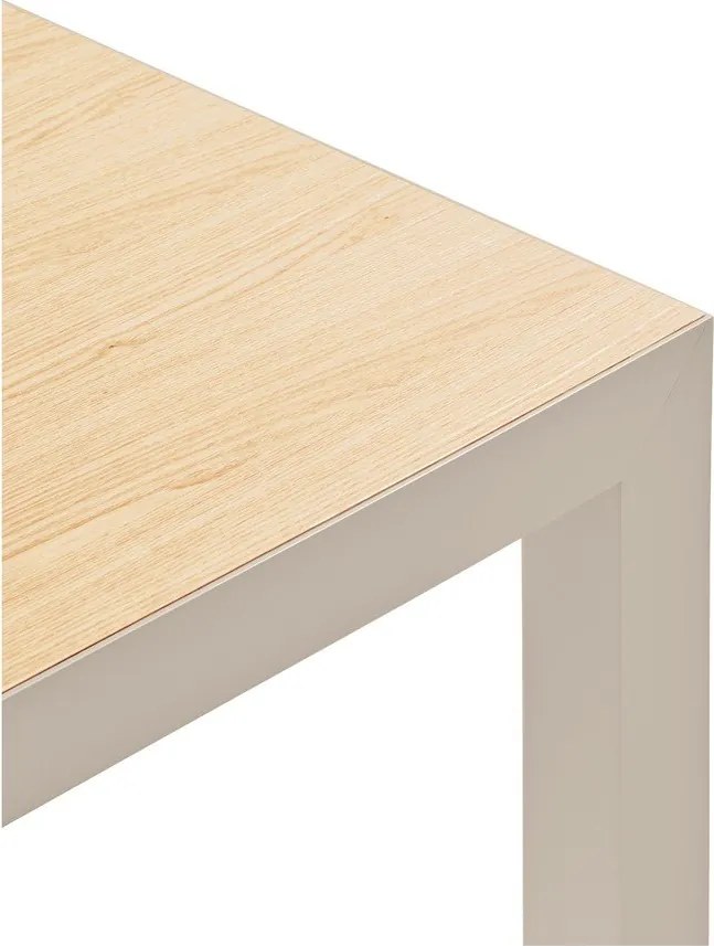 Étkezőasztal tölgyfa asztallappal 75x180 cm Alma – Teulat