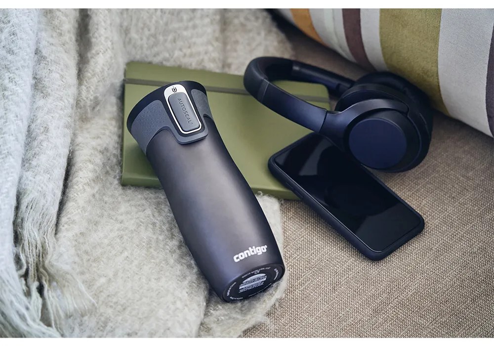 Contigo West Loop 470 ml Gunmetal termosz
