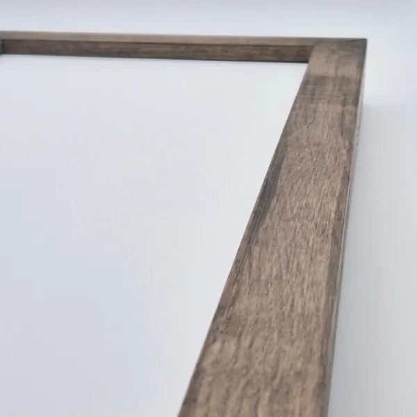 Brilagi - LED fürdőszobai lámpatest WOODY FRAME LED/40W/230V 120x30 IP44 tölgy-dió