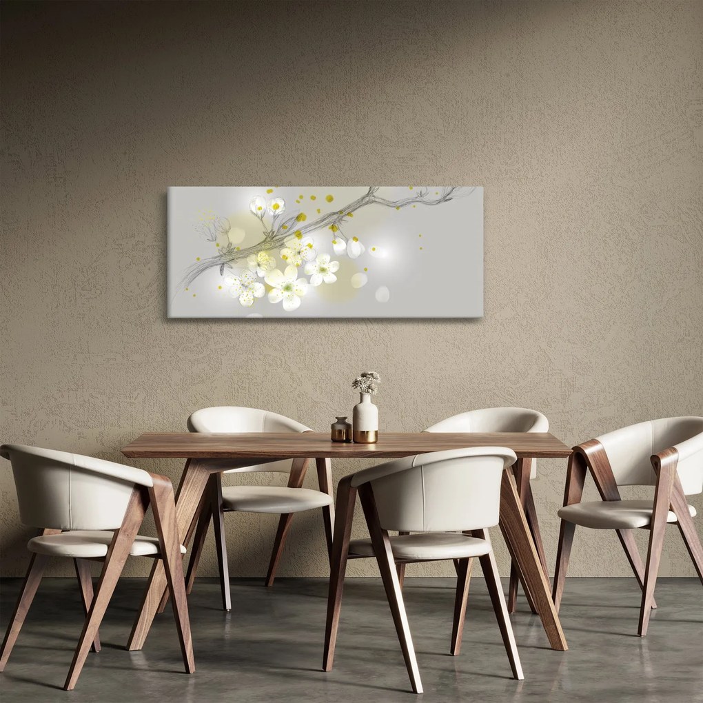 Virágzó gally képe (120x50 cm)
