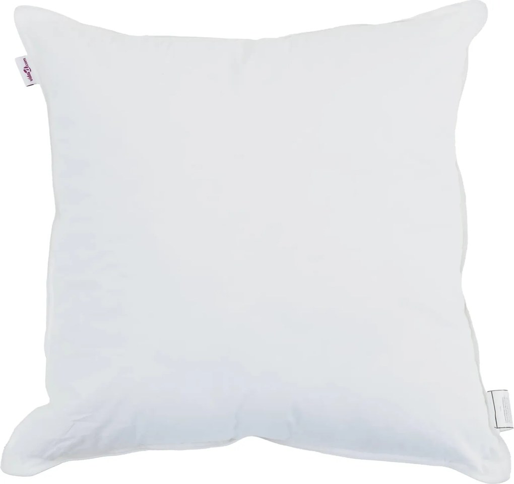 vidaXL Párna párnával 2 pcs Fehér 60 x 60 cm Pamut