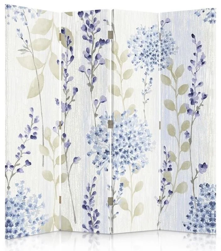 Gario Paraván Kis virágok mintája Méret: 145 x 170 cm, Kivitelezés: Klasszikus paraván