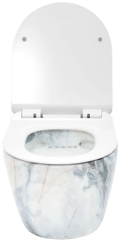 WC csésze Rea Carlos Slim Granit Shiny