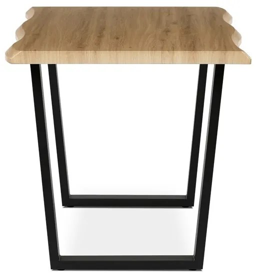 Étkezőasztal 140×80 cm, MDF, Vad Tölgy. HT-F4214 OAK