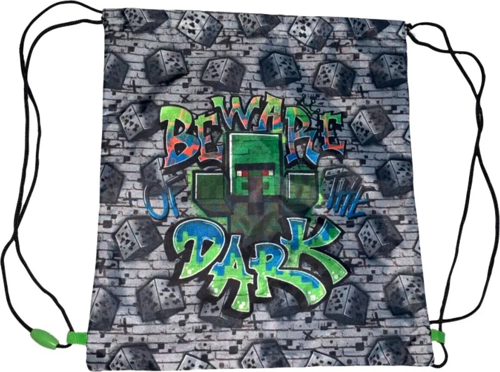 Minecraft Dark sporttáska tornazsák 37 cm