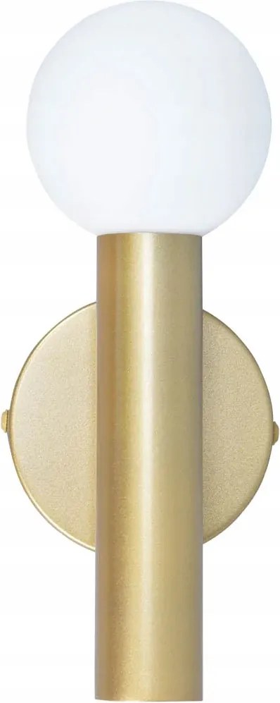 Fali lámpa Filano Italux arany modern fali üvegcső 1xG9 5W