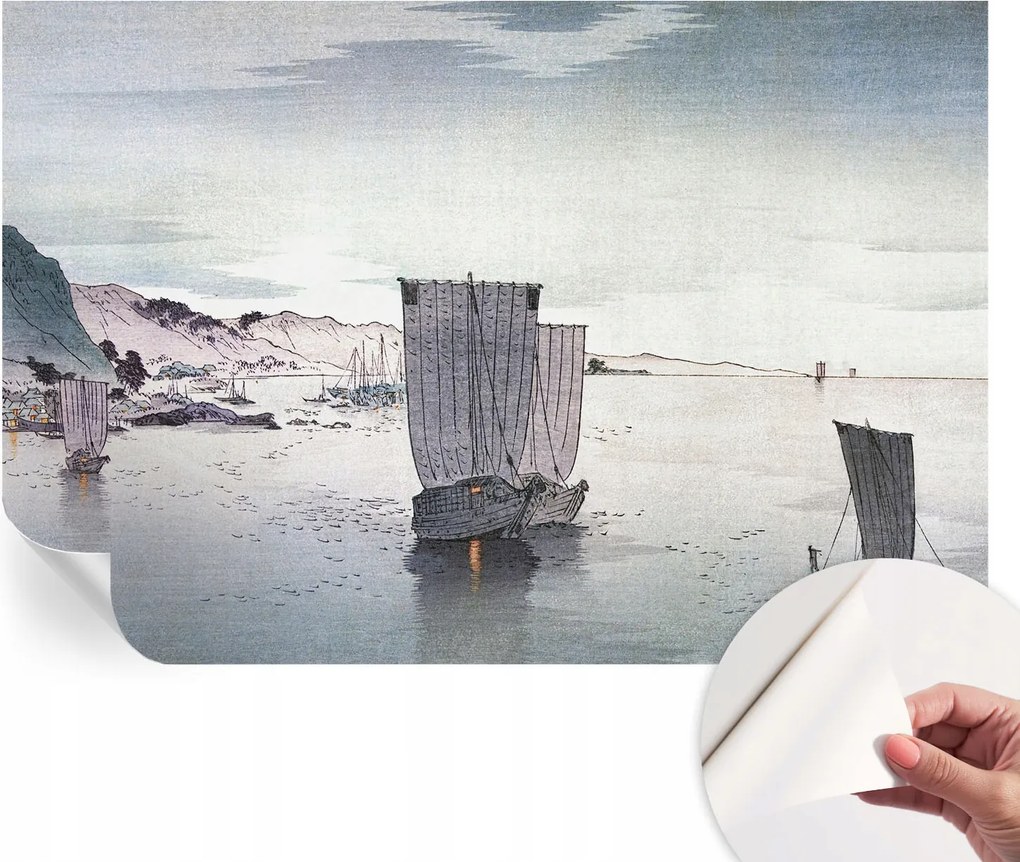 Öntapadós fali fotótapéta Hálószobába Vitorlás táj 104x70 cm