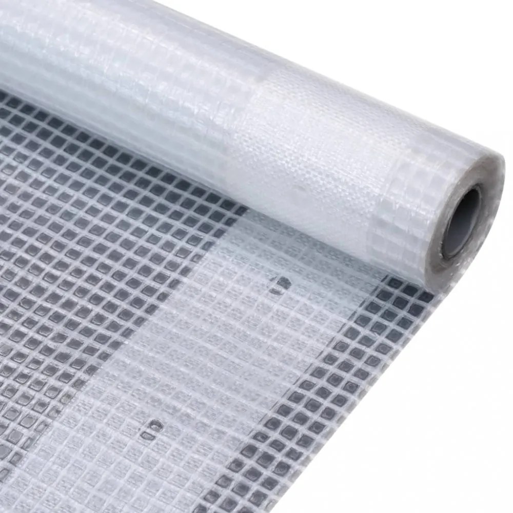 2 db fehér takaróponyva 260 g/m² 4 x 8 m