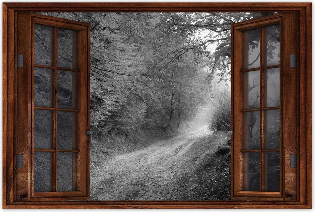 Poszterek 120x80 Szarvas az erdőben