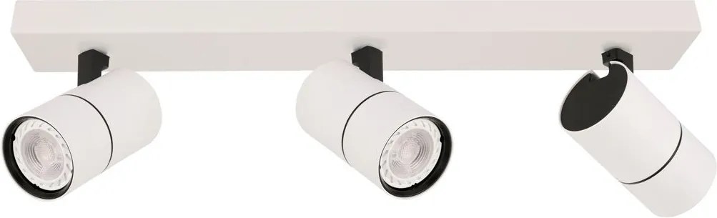 Italux modern spot lámpa laconi fehér fekete itxspl-2813-3b-wh