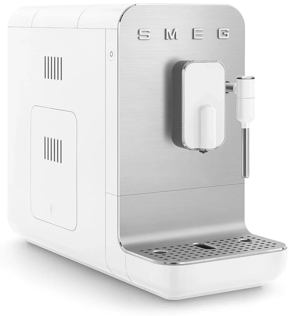 SMEG Automatický kávovar BCC12 na cappucino 19 barů / 1,4l, bílá - Smeg