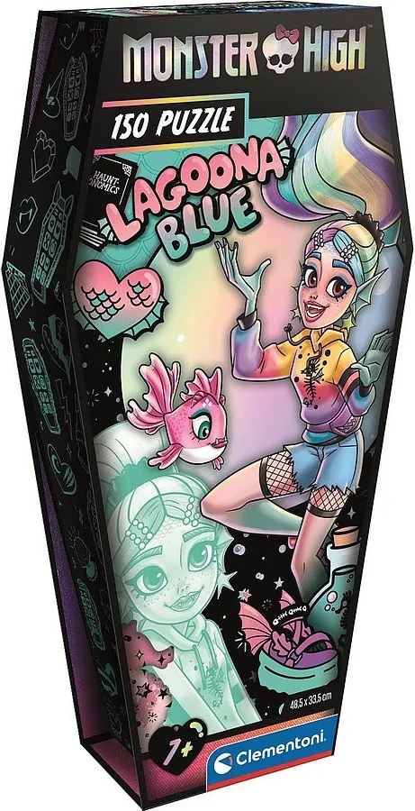 Monster High Lagoona Blue 150 db-os puzzle Clementoni