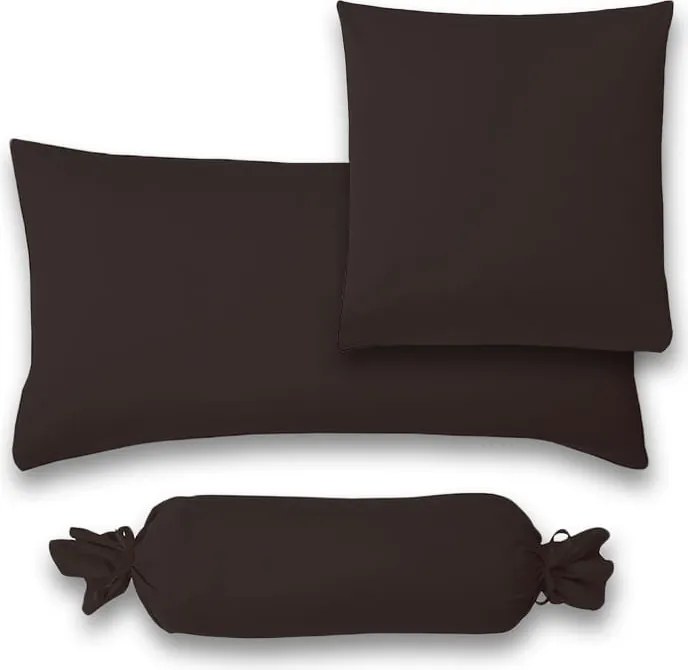 Estella Mako-Jersey párnahuzat 385 Csokoládé 80x80