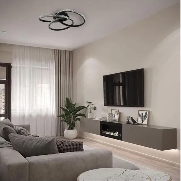 LED Dimmelhető mennyezeti lámpa LED/70W/230V 3000-6500K + távirányítás