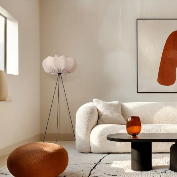 Állólámpa CAFEE 1xE27/40W/230V bézs/fekete